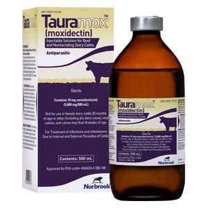 Tauramox (Moxidectin) Injectable Solution for Beef and Nonlactating Dairy Cattle  Norbrook